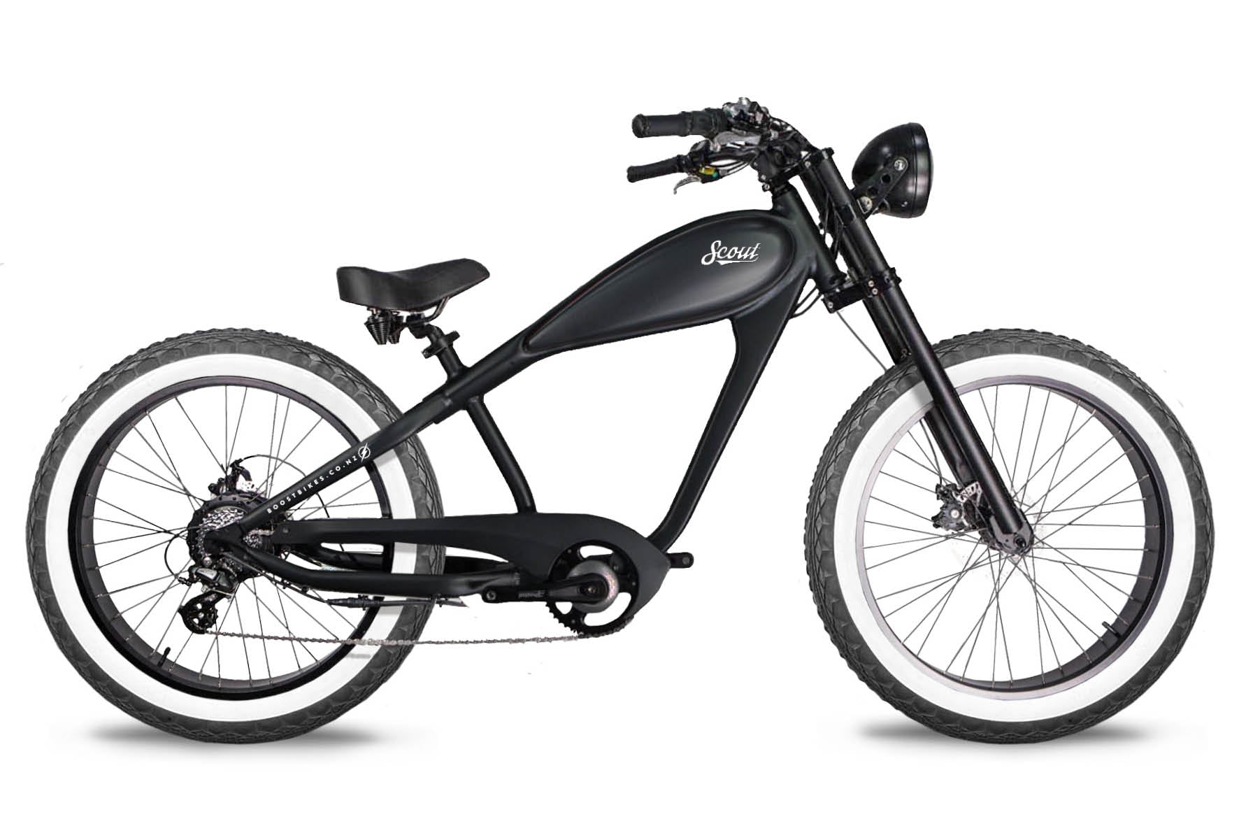 SCOUT 750 ELECTRIC CRUISER. URBAN S Boostbikes