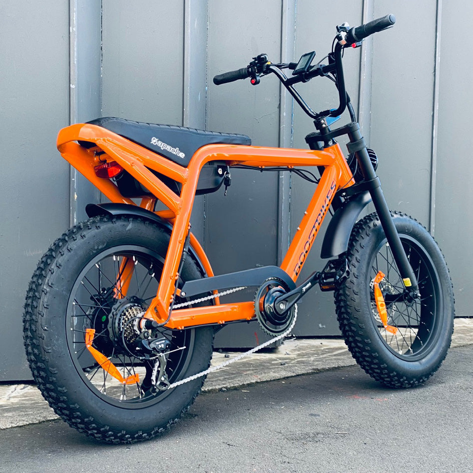 APACHE E-Bike. 20 x 4. Orange or Grey